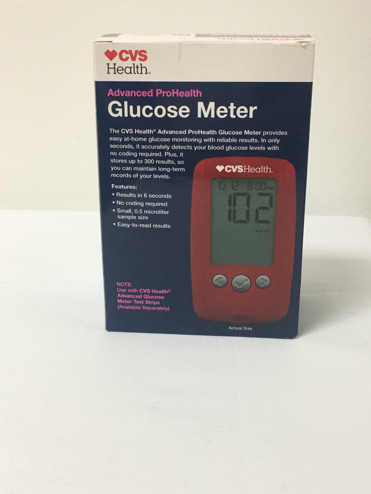 Cvs health glucose meter baxter perkinson