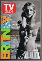 ORIGINAL Vintage June 9 2000 TV Guide Britney Spears Facsimile Signed