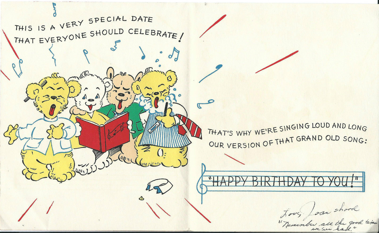 Details about   Birthday Card Hallmark Greetings Heartline Spoil You Retro theme New w/Envelope 