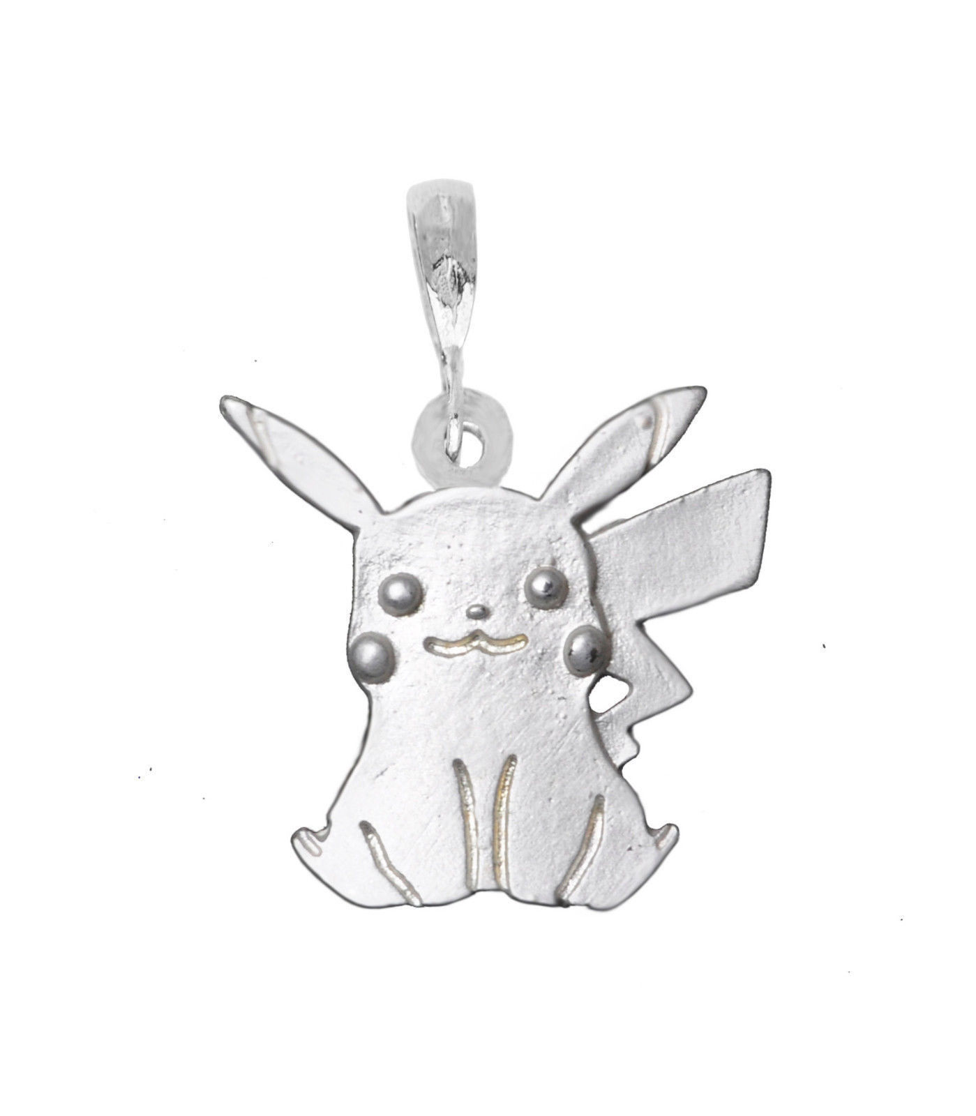 pikachu silver figure