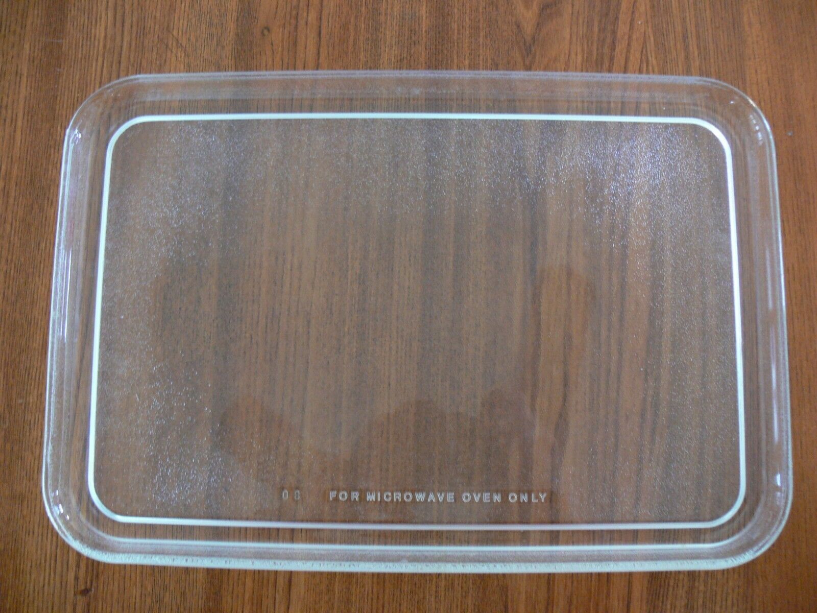 Used Rectangular Microwave Oven Tray 15 3/4