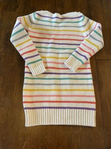 Gap Kids Knit Rainbow Striped Sweater Dress And 50 Similar Items