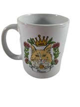 His Royal Highness Wellington Cat Mittens Coffee Tea Mug Cup Stoneware W... - $14.85
