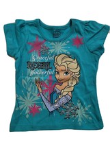 Disney Frozen Elsa Toddlers Blue T-Shirt Size 2T NWT (P) - $7.92