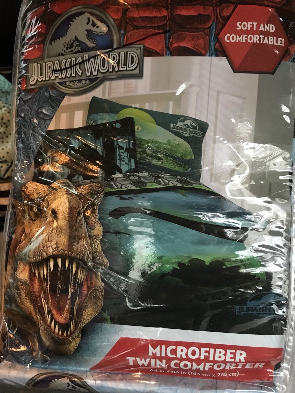 jurassic world pillow pet