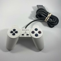 Official OEM Sony PlayStation 1 PS1 Wired Controller White SCPH-1080 Aut... - $15.99