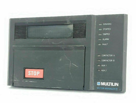 Ge Multilin MM2 Motor Manager Controller MM2 D200 1265-0001-C1 1226-0001-D4 - $500.00