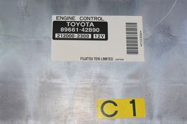 Toyota RAV4 Rav-4 Rav 4 ECM ECU Engine Control Module 89661-42B90 212000-2300 image 3