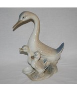 M. Requena Porcelanas Valencia Spain 10&quot; Duck with Ducklings Figurine  #... - $48.00