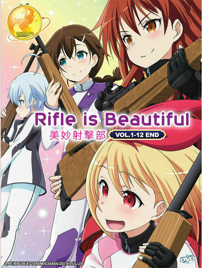 Rifle is Beautiful DVD EP 1-12 - English Subbed - (Anime) - Ship From USA