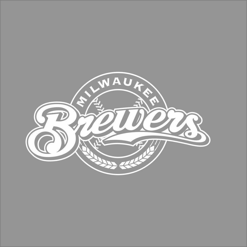 Milwaukee Brewers MLB Team Logo Color Vinyl Decal Sticker Car Window ...