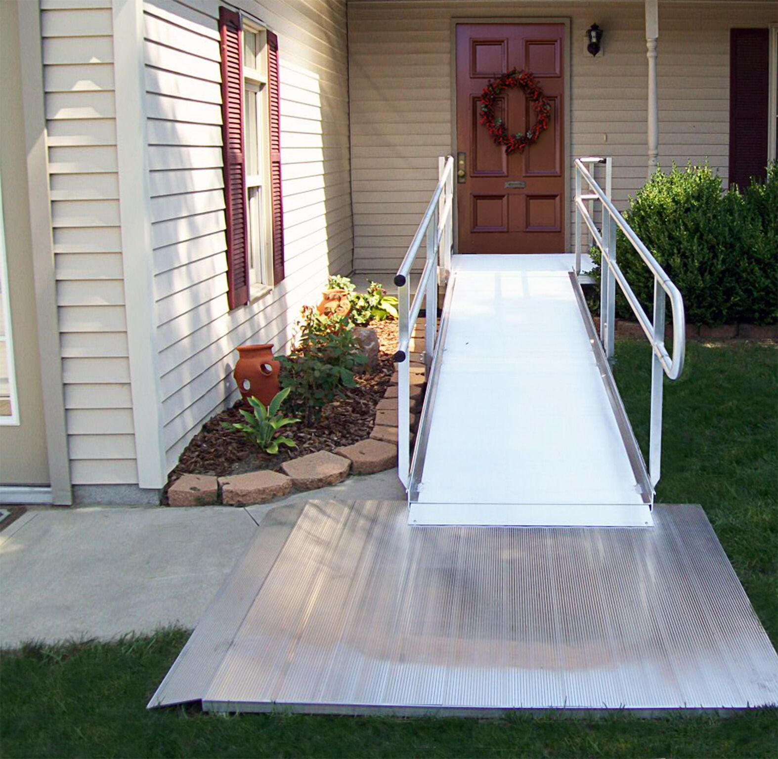 EZ Access Brand New Complete Handicap Wheelchair Ramp System Mobility