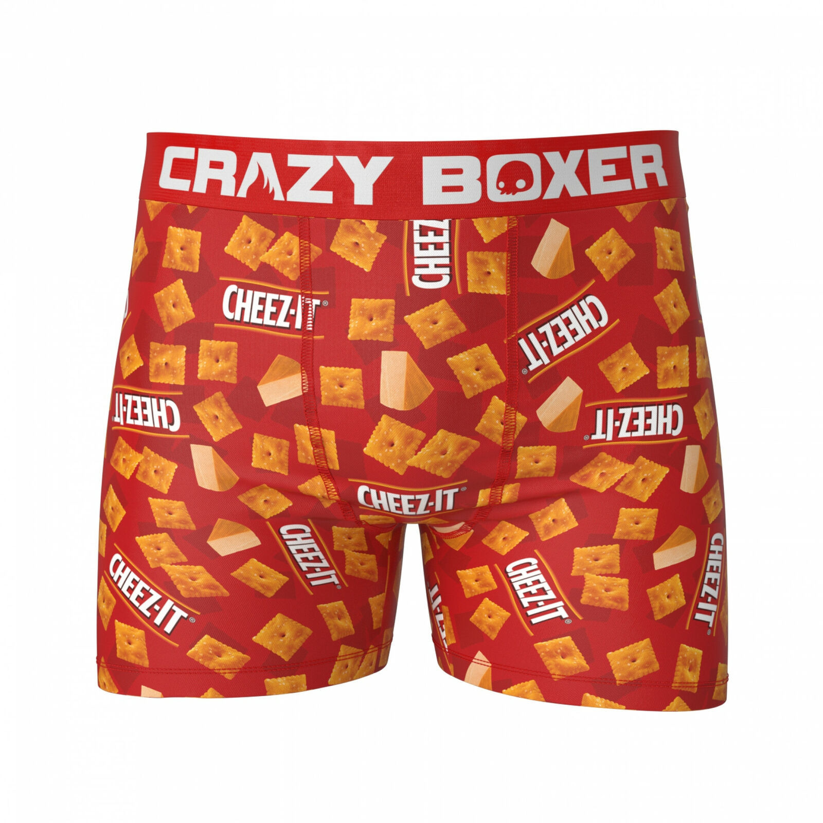 CheezIt Crazy Boxer Briefs Red Underwear