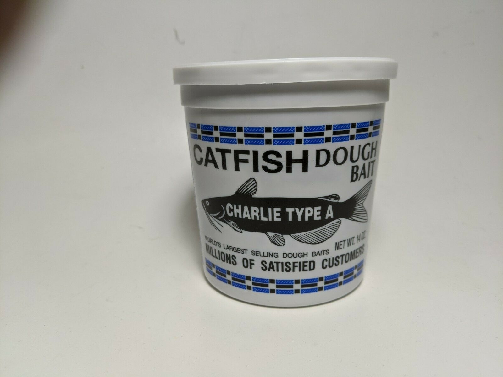 Catfish Charlie Dough Bait (4 Tubs) Blood Cheese Pole Cracker Full