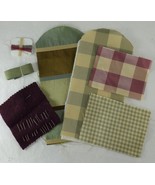 SILK Sewing Kit *Greens, Golds Brown &amp; Burgundy* with Needle, Thread &amp; Pins - $25.00