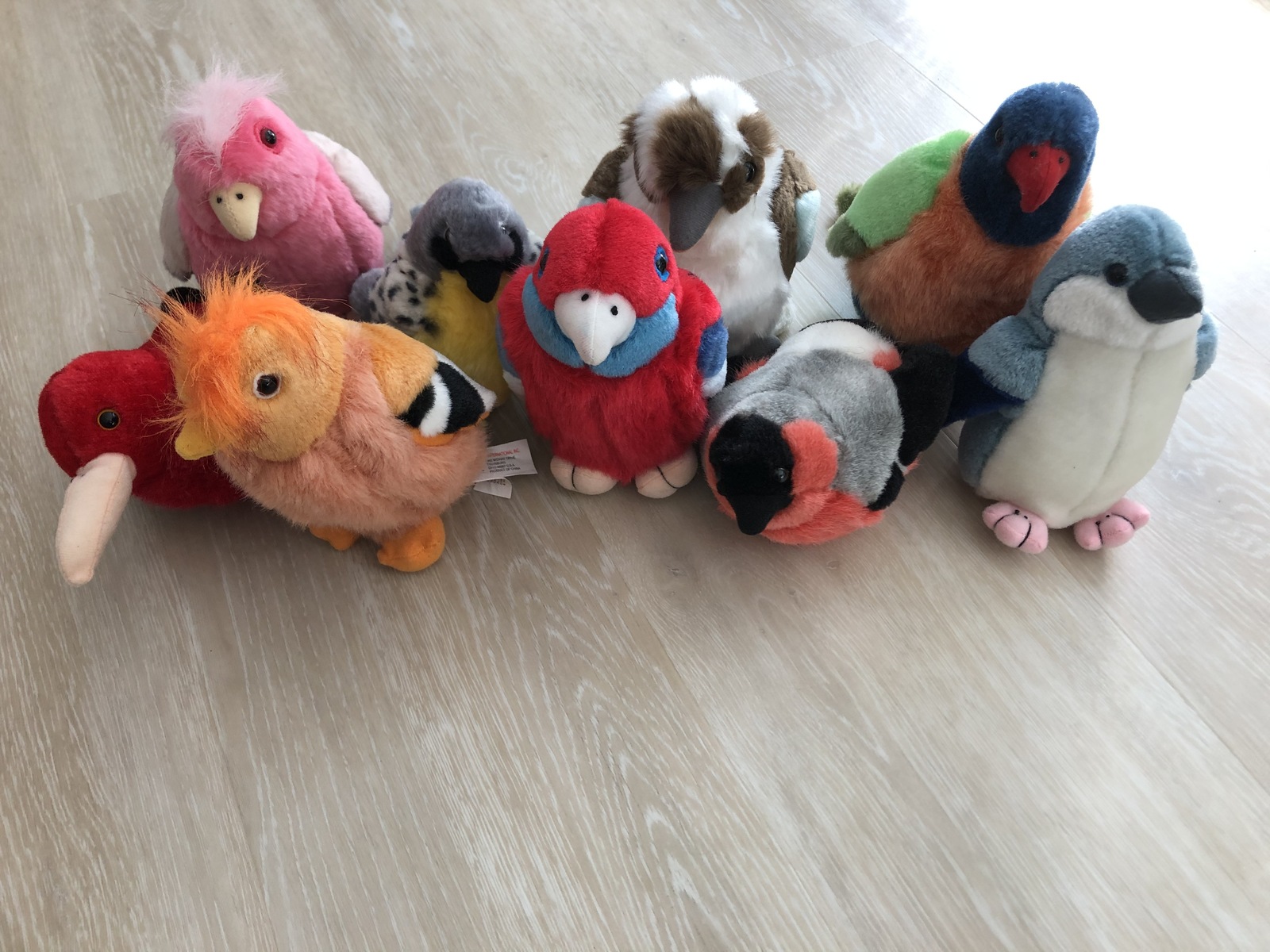 rspb plush birds