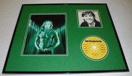 Iggy Pop Signed Framed 16x20 Lust For Life CD & Photo Display