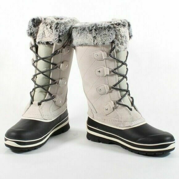 womens grey duck boots