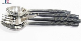 Silverware Cutlery Set Medieval Rustic Dinning Set, Spoon, Fork & Knife Stainles