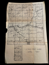 1920s LaSalle County Illinois Plat Book Map Ottawa Hixson First National Bank image 2