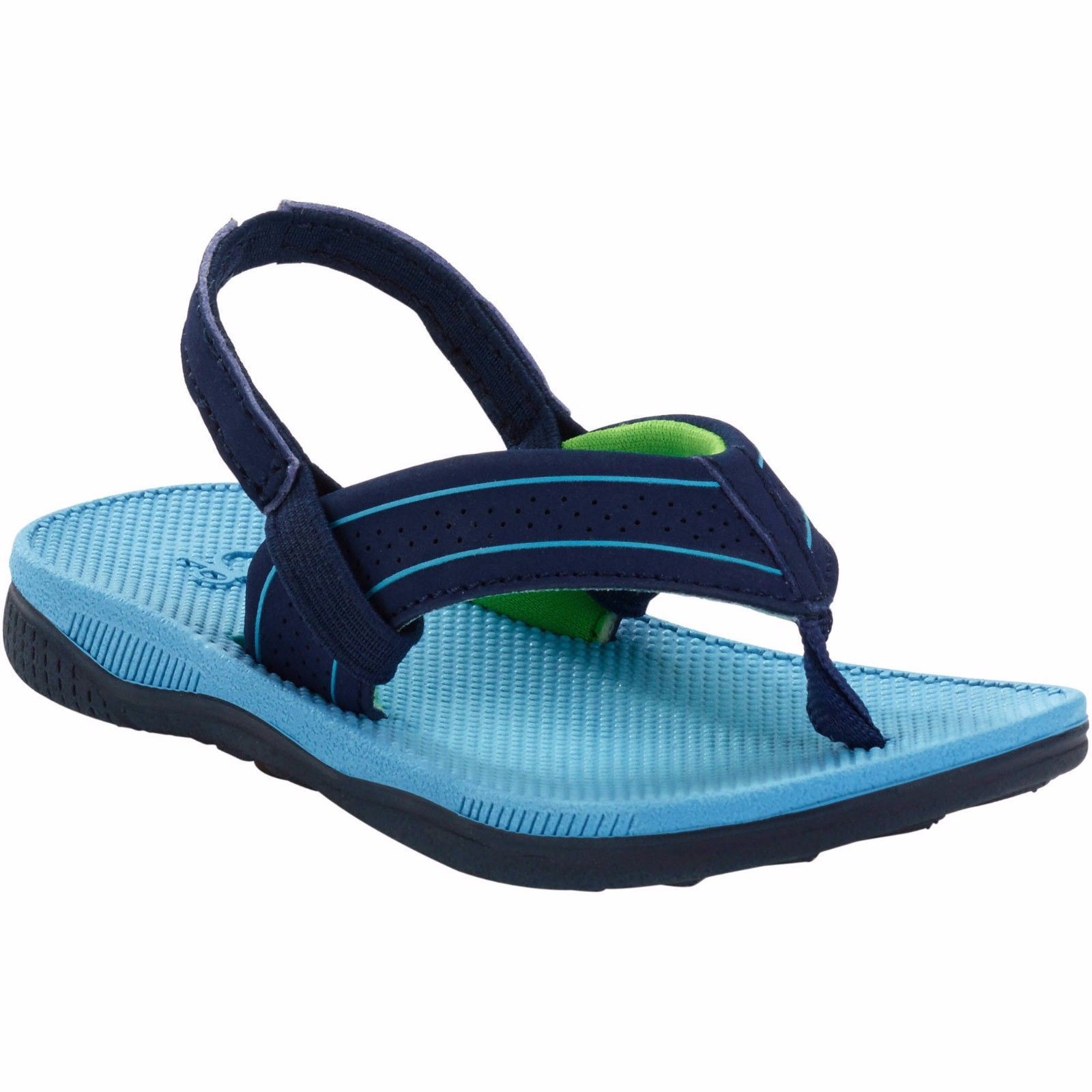 Ocean Pacific Sport Thong Flip Flop Sandals Boys Shoes Size SMALL 5-6 ...