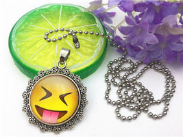 Cabochon Necklace # 9661 Combined Shipping - $4.75