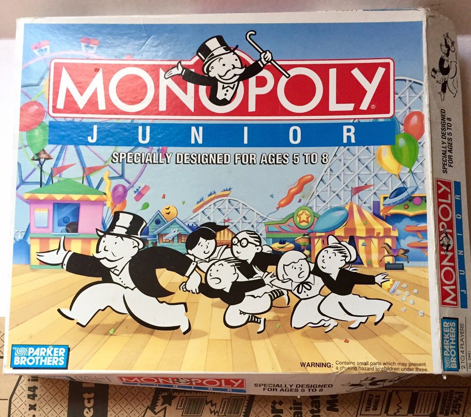 Parker Brothers Details about   Board Game Parts: MONOPOLY JR junior replacement pieces