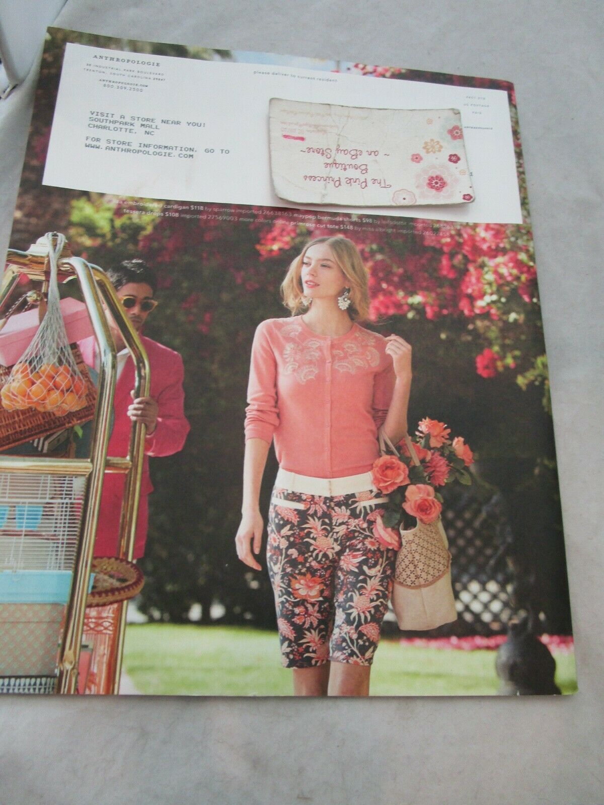 Anthropologie Catalog Look Book Spring 2013 Brand New Catalogs