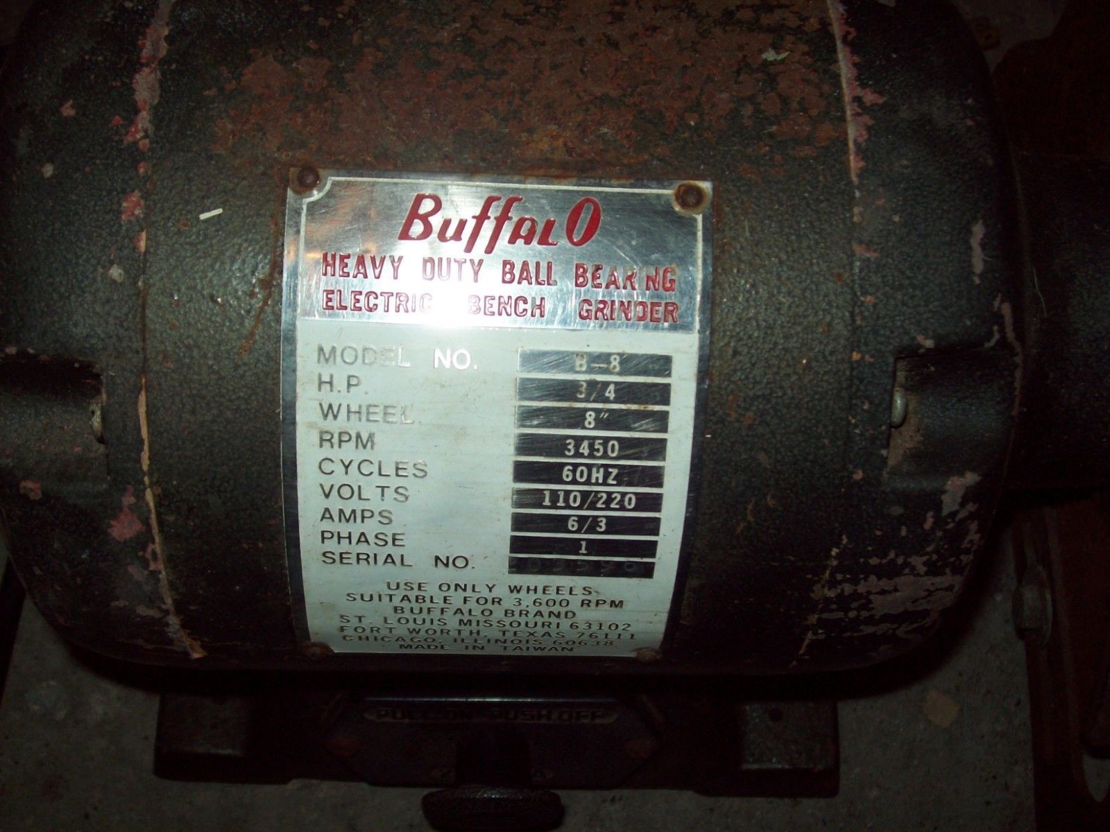 Buffalo Heavy Duty Ball Bearing 