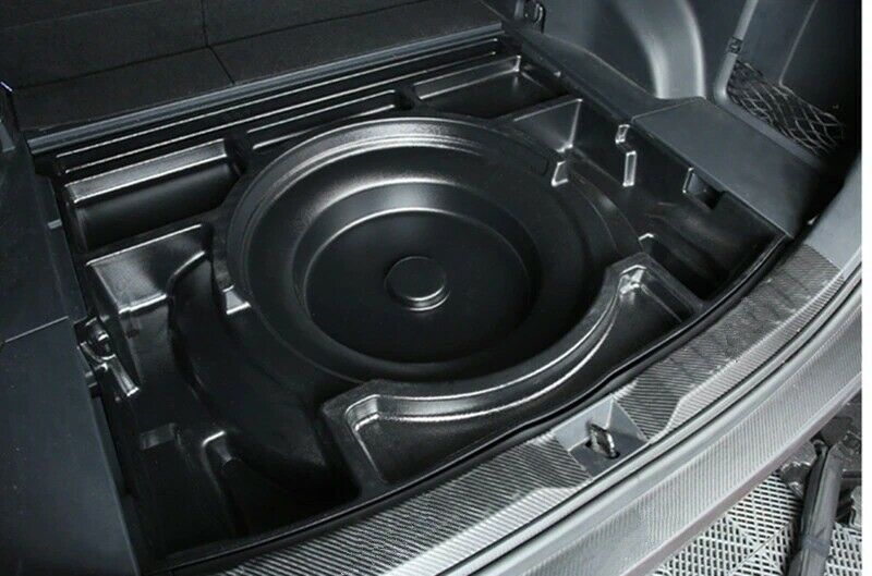 Spare Tire Storage Box Rear Trunk Tail Spare Wheel Organizer For Toyota