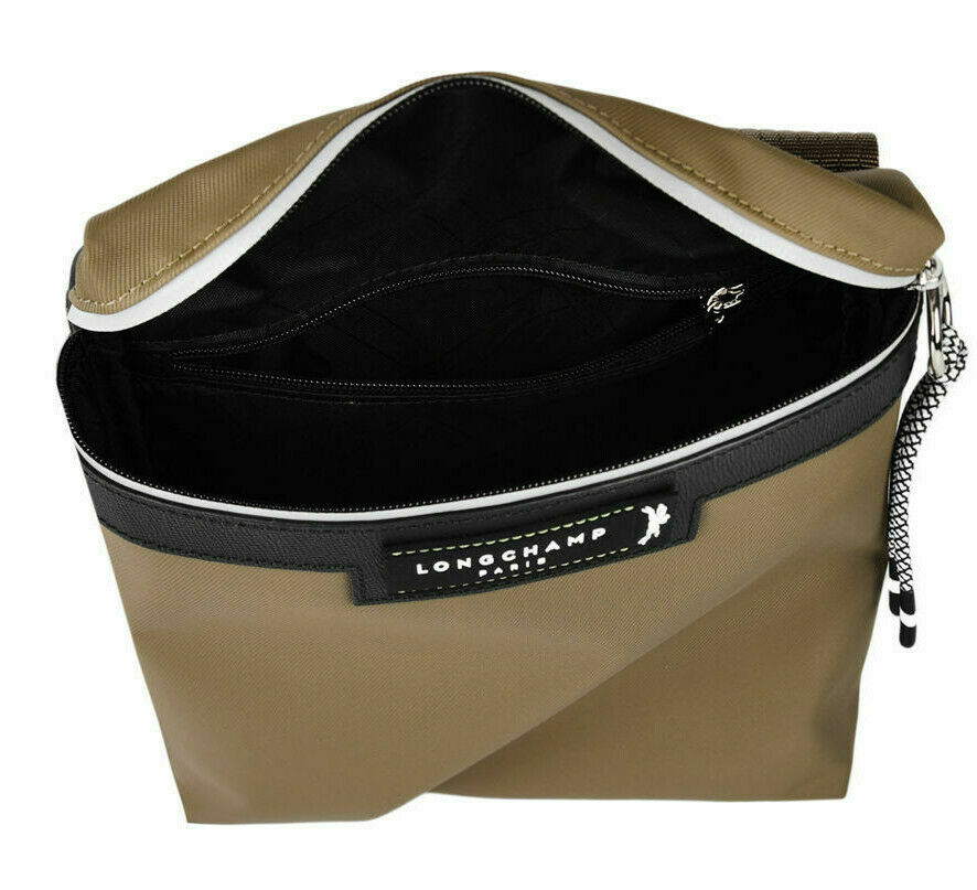Longchamp Green District Small Crossbody North South Nylon Bag NWT