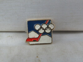 Winter Olympic Games Event Pin (VTG) - Hockey Sarajevo 1984 - Stamped Pin  - $19.00