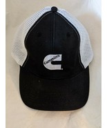 Cummins Dodge Ball Cap Hat Diesel Mesh Hat Truckers Black White Embroidery - $14.67