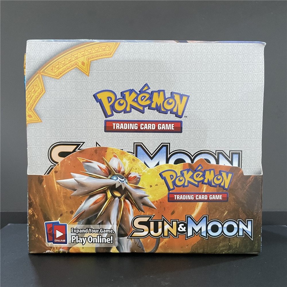 324Pcs Pokemon Cards Sun & Moon Sword & Shield Gx Mega Vmax Trading Gam-Sun Moon