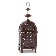 Accent Plus Ornate Black Cutout Candle Lantern - 11.5 inches - $28.39