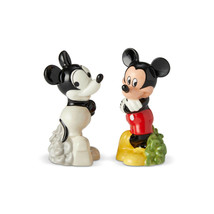 Disney  Mickey Mouse Salt & Pepper Shakers 90th Anniversary Collectible Ceramic