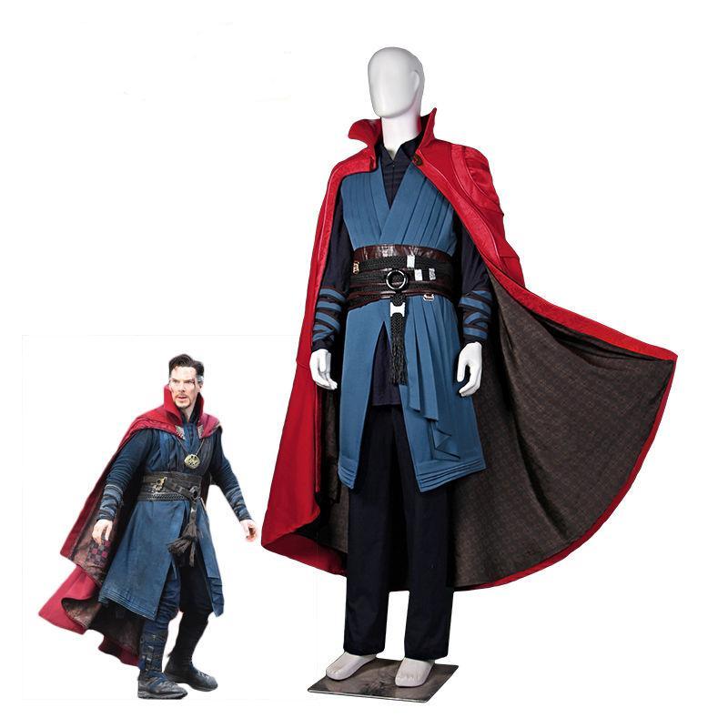 Dr. Strange Movie Doctor Strange Stephen Cosplay Costume Cloak Uniform ...