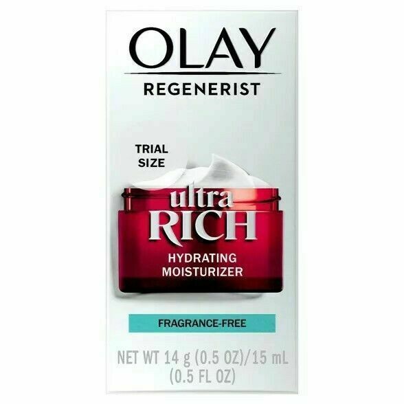 Olay Regenerist Ultra Rich Hydrating Moisturizer Unscented 0.5 fl