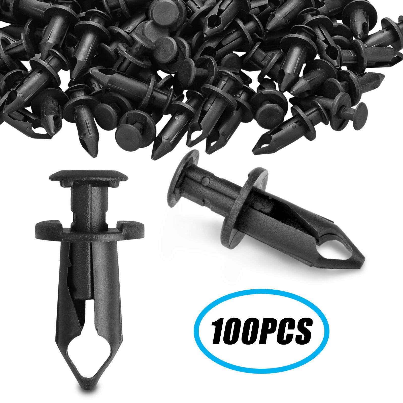 100pcs Fender Clips Body Rivets for HONDA TRX 400 EX 400EX 300EX