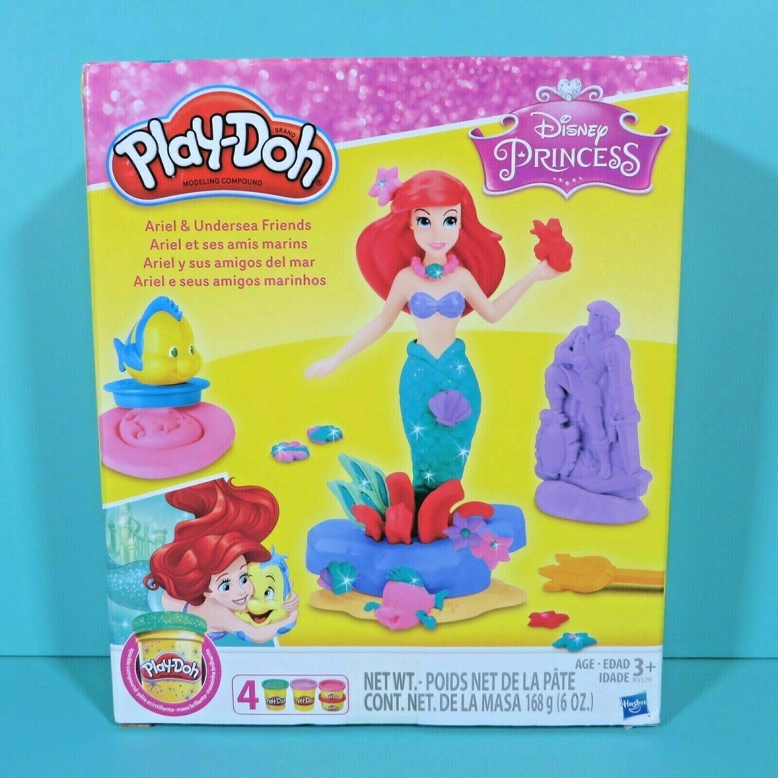 ariel mermaid play doh