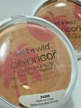 Lot X2 Wet n Wild Coloricon Bronzer Blush SEALED 34296 Hold Close Makeup... - $11.60