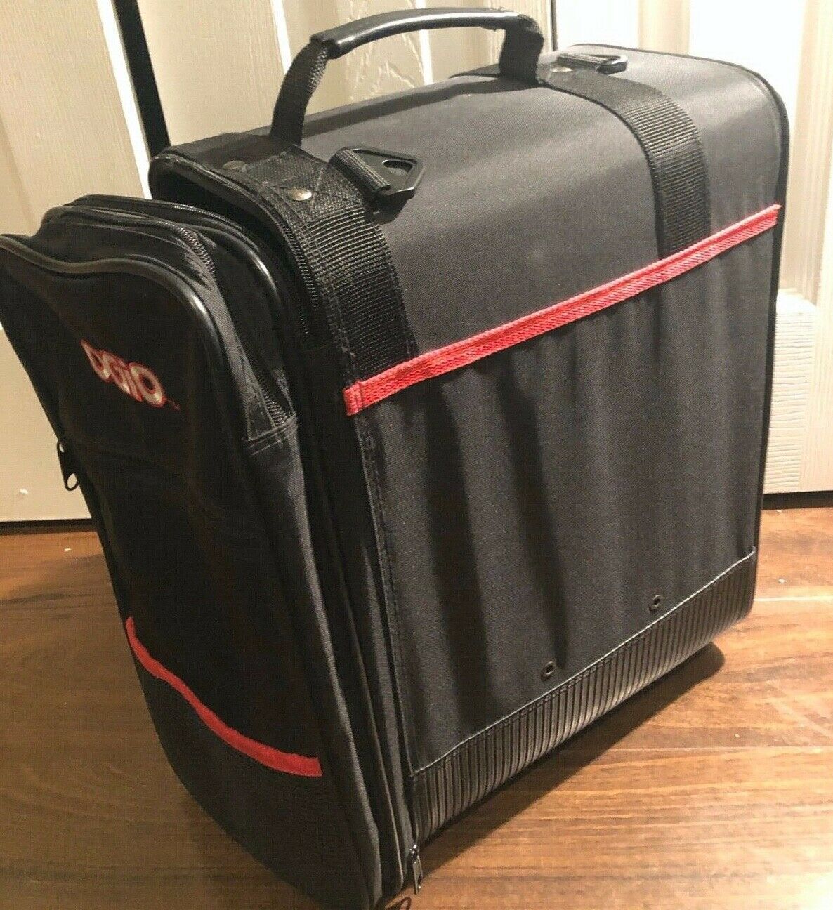 Ogio The Original Locker Bag Gym Bag Black w/ Red Stripes Gym Bags