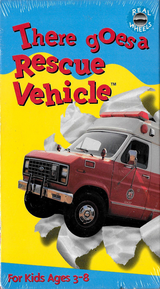 There Goes a Rescue Vehicle - Sealed VHS - Real Wheels (For Kids Ages 3 ...