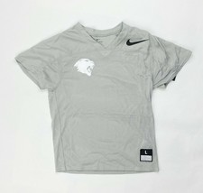 Nike Panthers Mesh Flag Football Jersey Youth Boy's Large Gray 854859 Dri-Fit - $10.80