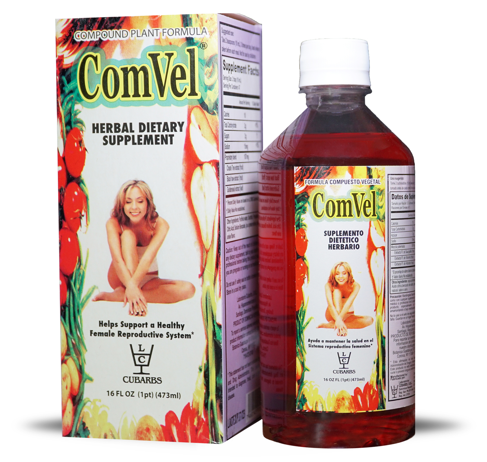 ComVel Compuesto Vegetal 16 Oz Suplemento Dietetico Herbario Herbal Remedies & Resins ComVel Compuesto Vegetal 16 Oz Suplemento Dietetico Herbario Herbal Remedies & Resins