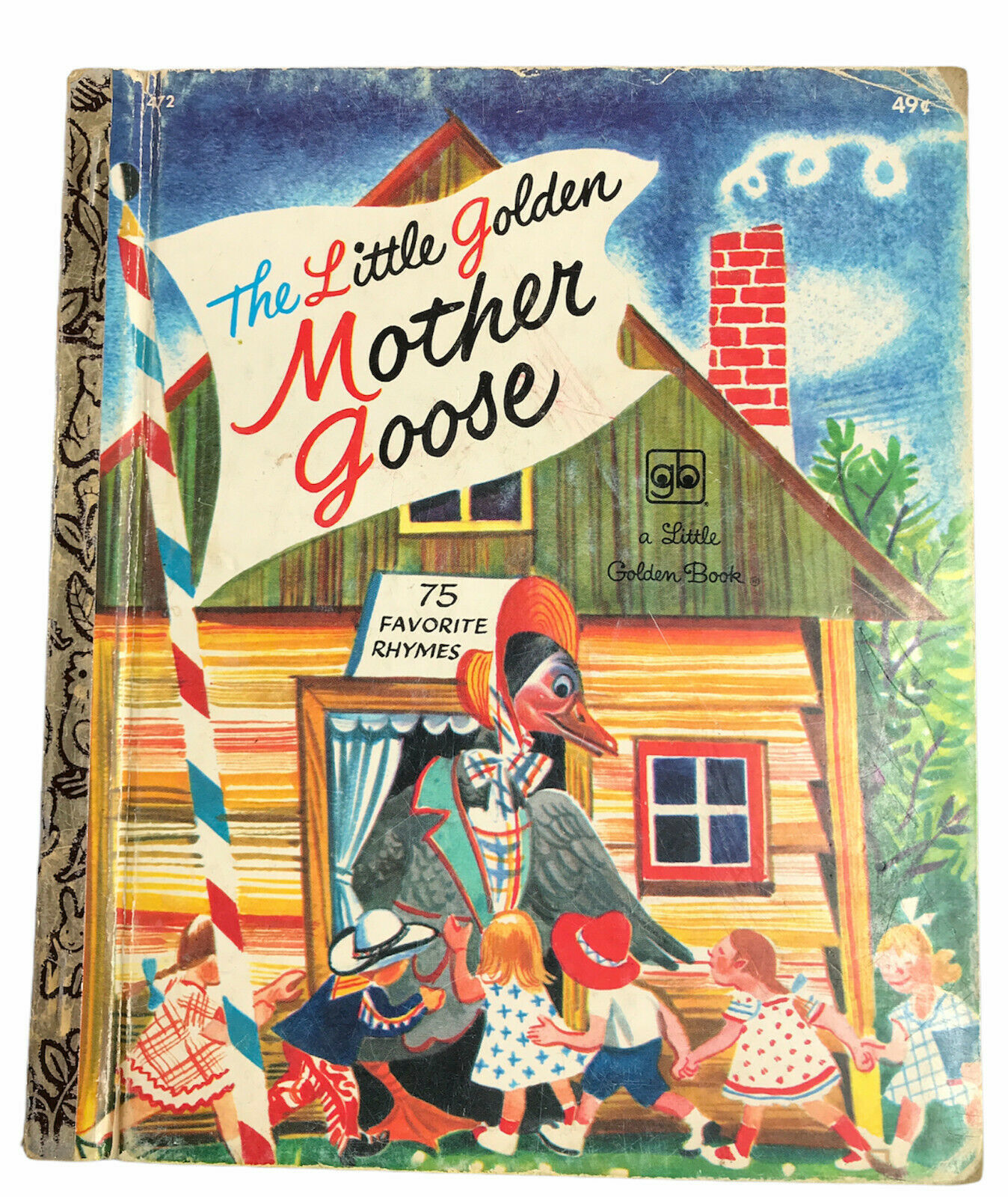 Primary image for Golden Book Mother Goose 75 Favorite Rhymes Rojankovsky 1957 HC