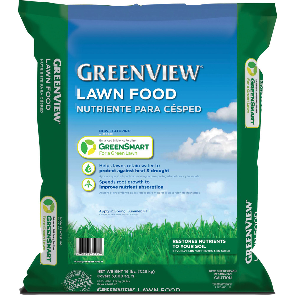 Greenview Greenview Lawn Food 16 Lb 088685290084 - Fertilizers