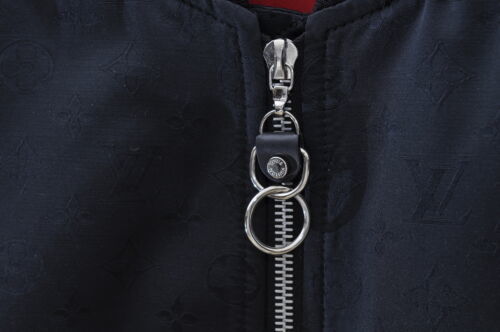LOUIS VUITTON Jacket Nylon Black Size 38 Japan only Auth ak066 - Coats & Jackets