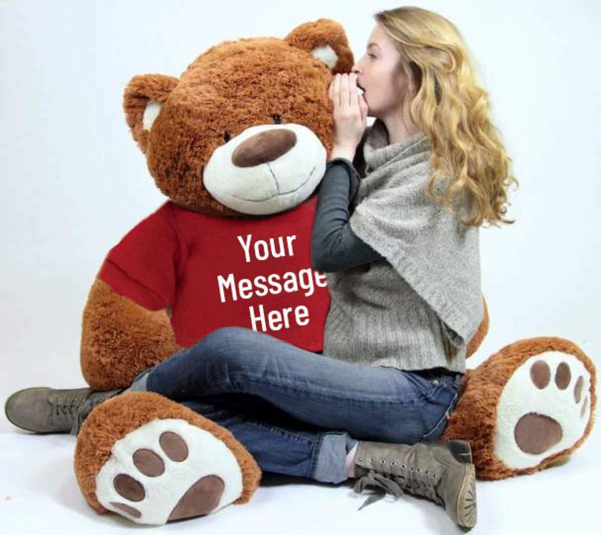 giant 5 foot teddy bear