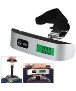 New 50kg/10g Portable LCD Digital Hanging Luggage Scale Travel Electronic Weight - £5.93 GBP